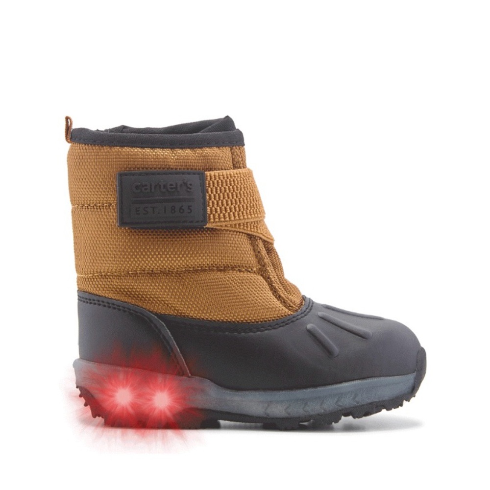 NEW Carter’s Toddler/Little Boy Snow Winter Light Up Boot 11T